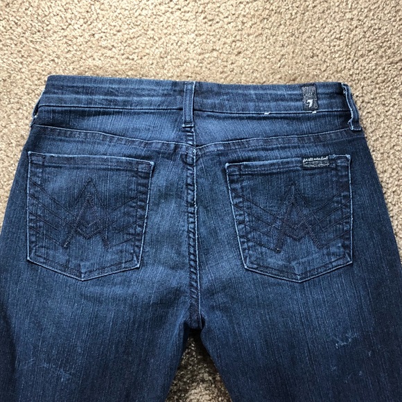 7 For All Mankind “A” Pocket Jeans Size 28 - Picture 5 of 6
